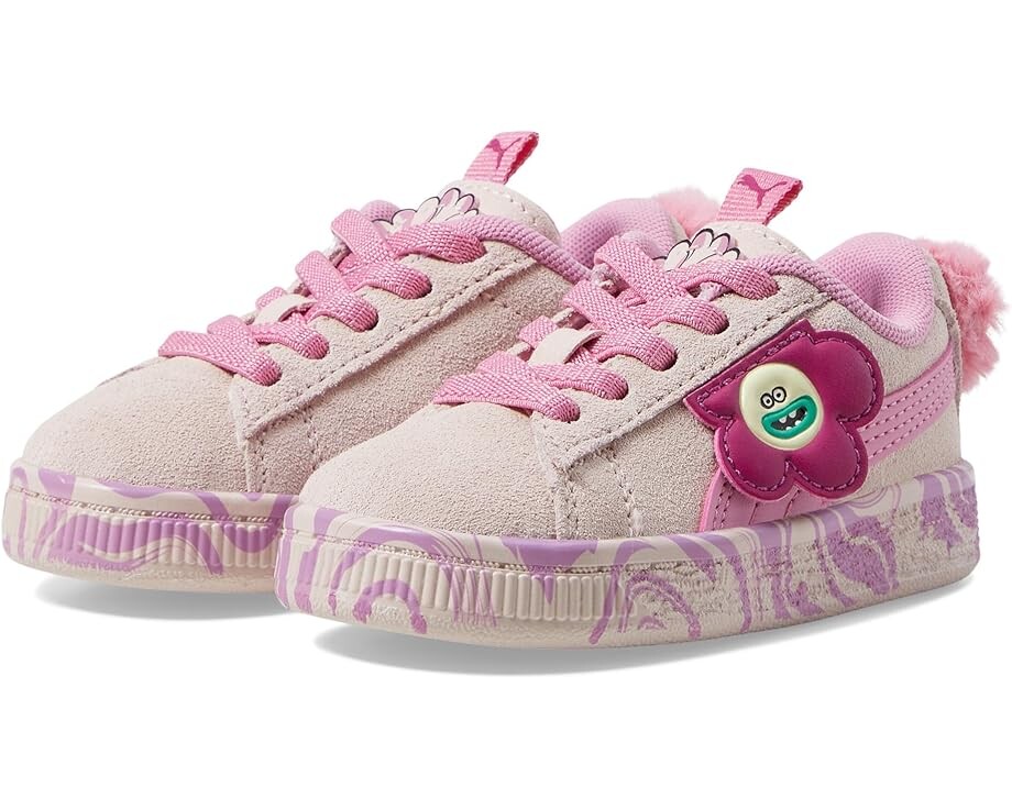 

Кроссовки PUMA Kids Suede, цвет Mauve Mist/Mauved Out