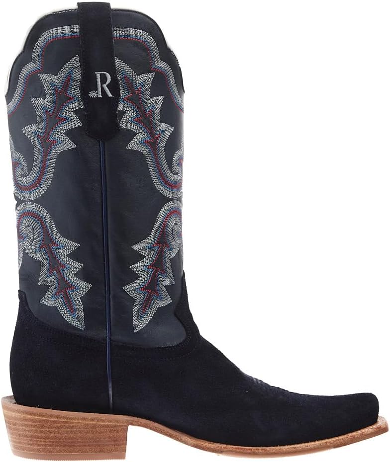 Мужские ботинки R. Watson, темно-синие, верх из козлиной кожи, 33 см R. Watson Boots — фото 4