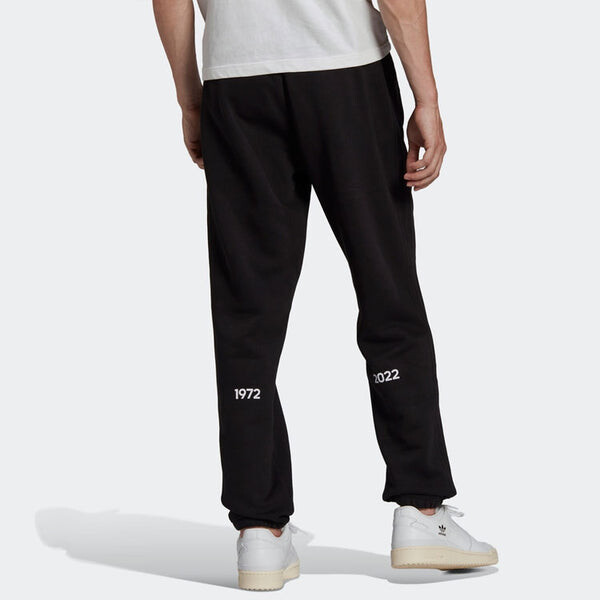 Спортивные штаны Men's adidas originals Solid Color Printing Sports Pants/Trousers/Joggers Black, мультиколор — фото 3