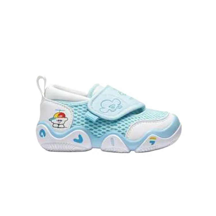 Кроссовки FILA KIDS из синтетической кожи, светло-голубые — фото 3