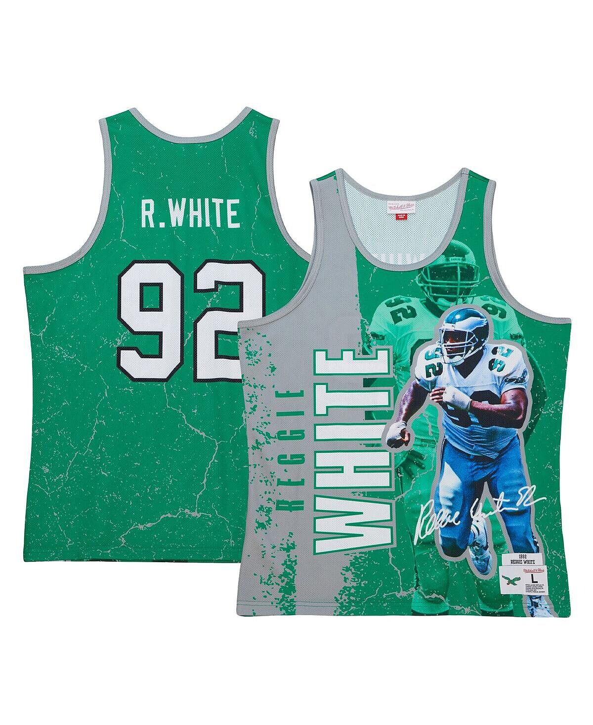 

Мужская майка Reggie White Kelly Green Philadelphia Eagles 1992 Player Burst Mitchell & Ness