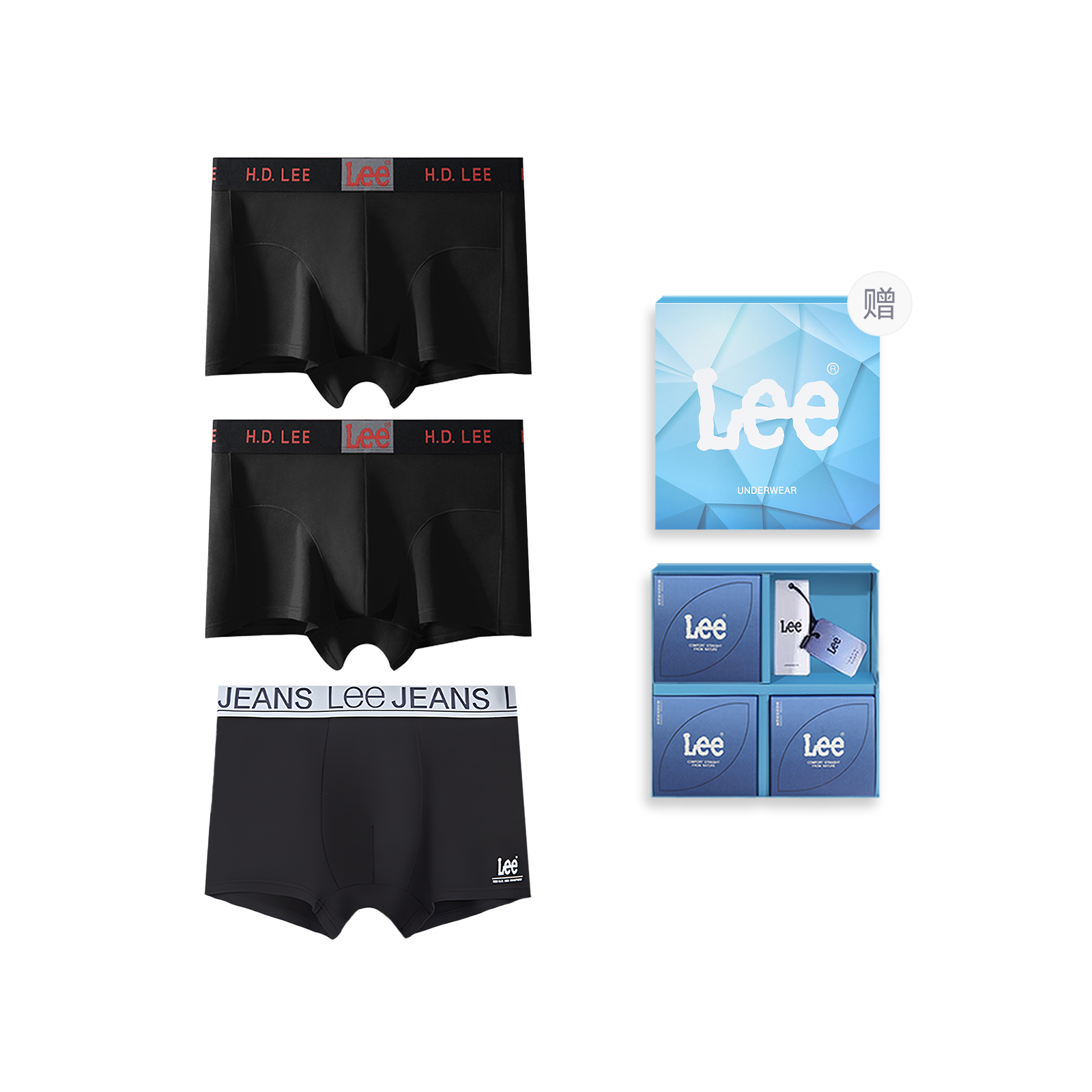 

Lee Sunset 5.0 подарочный набор мужского белья 3 шт