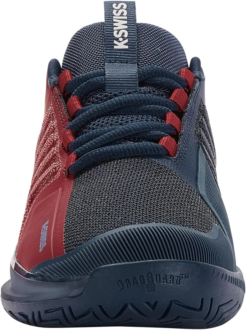 Мужские теннисные кроссовки K-Swiss Ultrashot 3. Спортивная обувь K-Swiss Performance, синий — фото 4