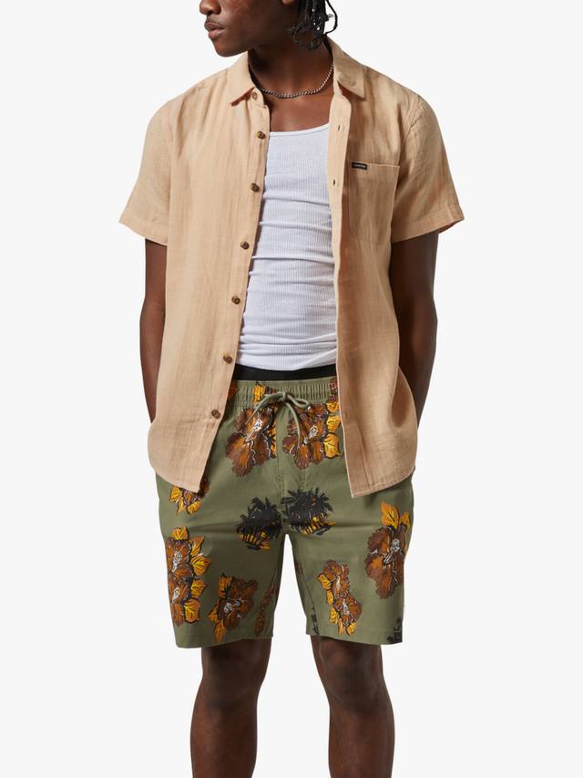 

Футболка Charter Organic Cotton с коротким рукавом Brixton, Hazelnut