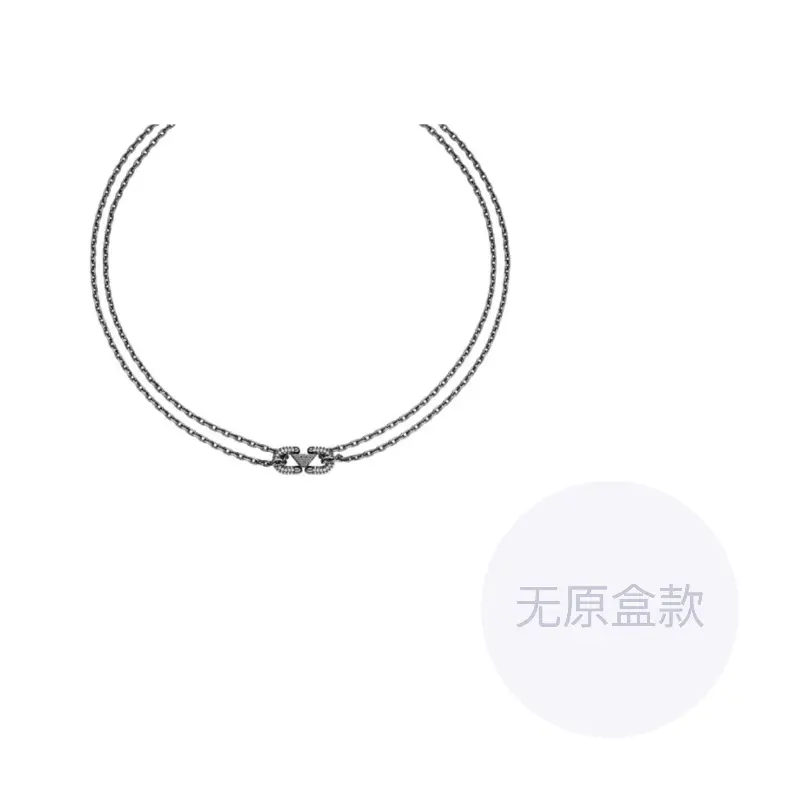 

EMPORIO ARMANI Мужские ожерелья из нержавеющей стали Gunmetal Gray