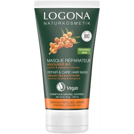 

Маска для волос Logona Repair and Care с органической облепихой