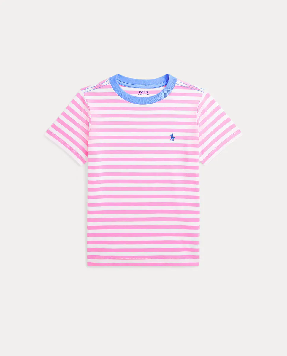 

Футболка унисекс из хлопка с вышитой лошадью Polo Ralph Lauren, цвет Rosa