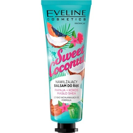 

Кокосовый увлажняющий лосьон для рук 50 мл, Eveline Cosmetics, Синий, Кокосовый увлажняющий лосьон для рук 50 мл, Eveline Cosmetics