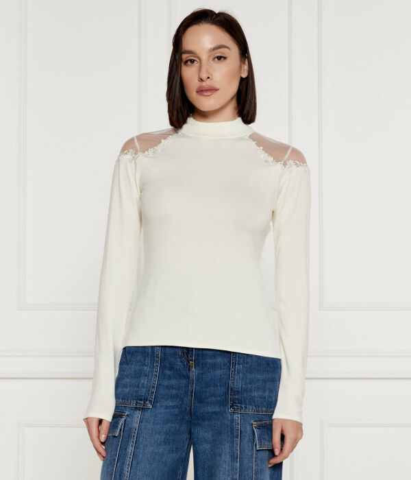 

Водолазка Twinset U&B Slim Fit, белый