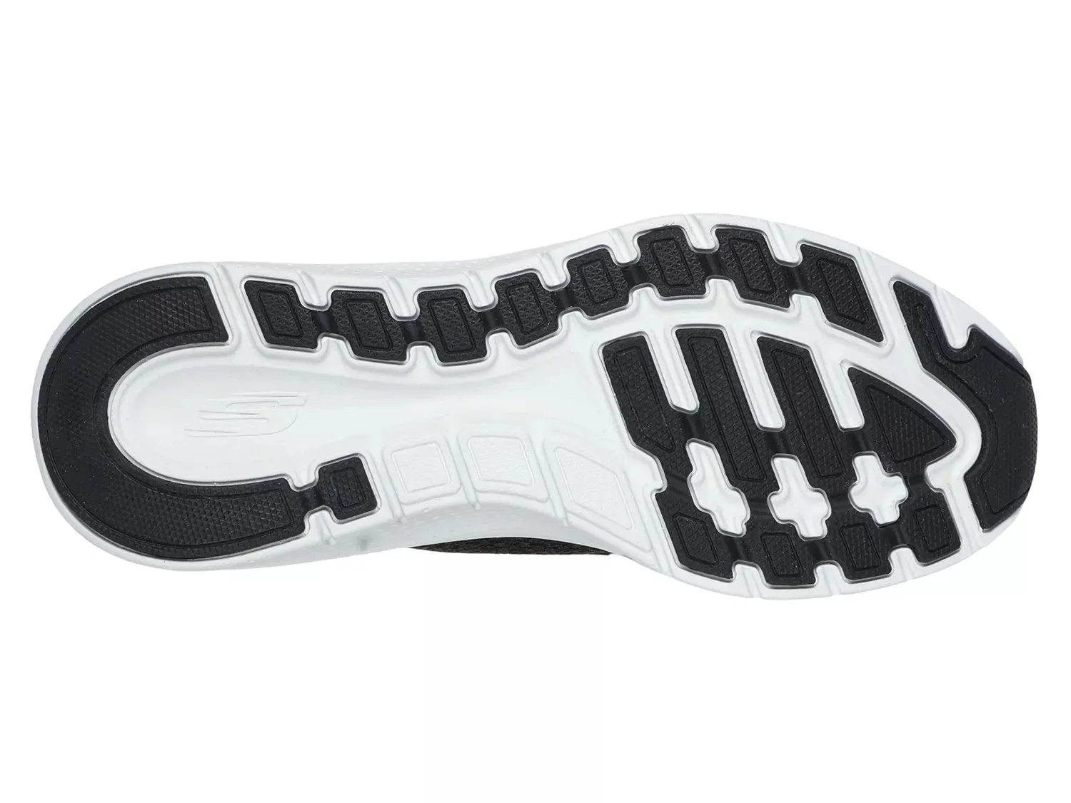 Кроссовки Skechers Hands Free Slip-Ins Arch Fit 2.0 Look Ahead — мужские, черные/белые — фото 4