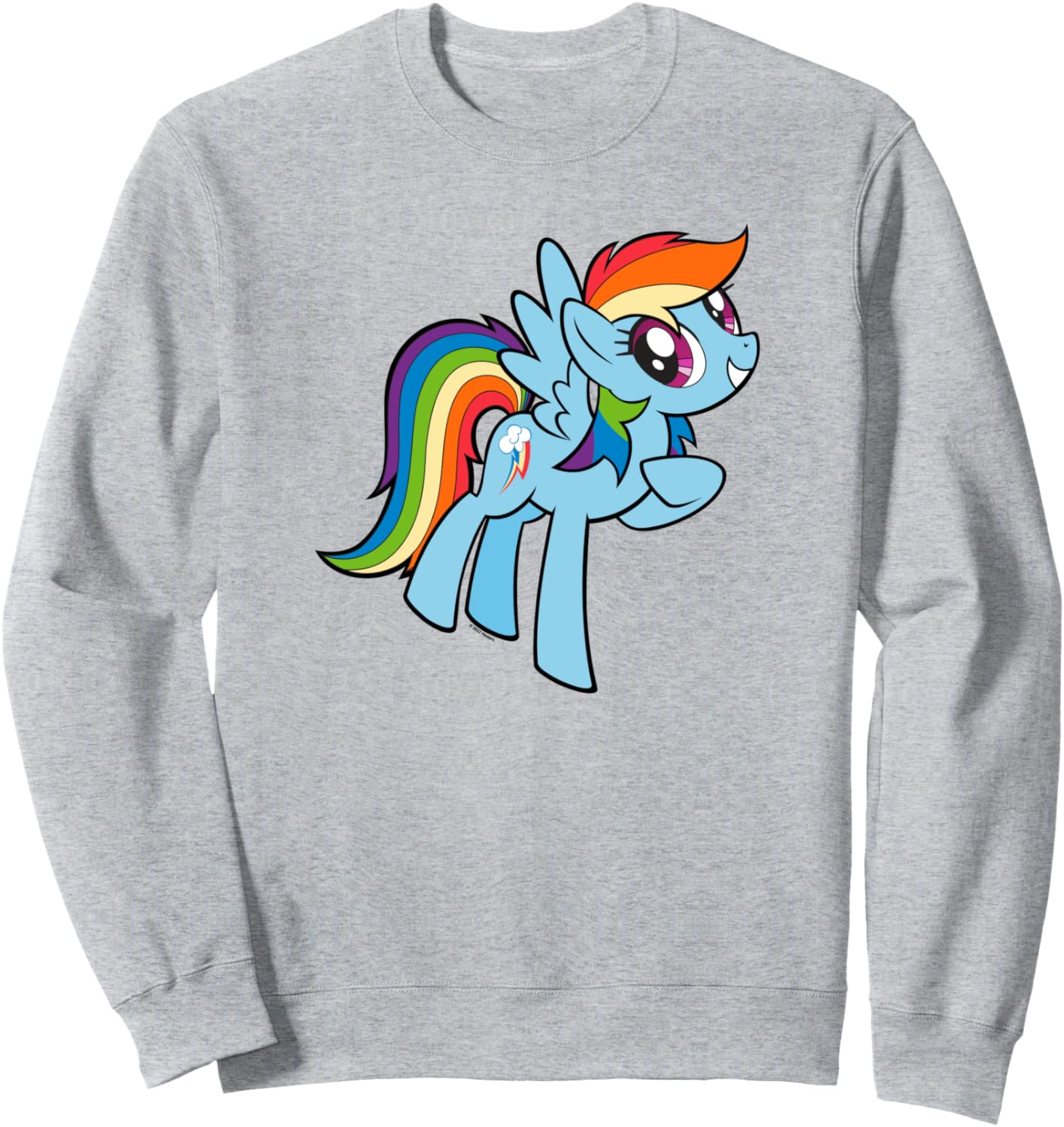 

Милая толстовка с изображением Рэйнбоу Дэш из мультфильма «Мой маленький пони: Дружба - это волшебство», серая My Little Pony, Серый, Милая толстовка с изображением Рэйнбоу Дэш из мультфильма «Мой маленький пони: Дружба - это волшебство», серая My Little 