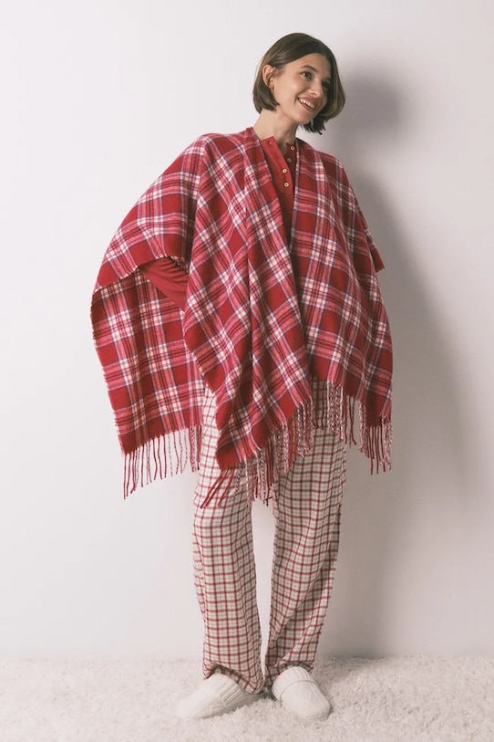 

Пончо women'secret, бордовый