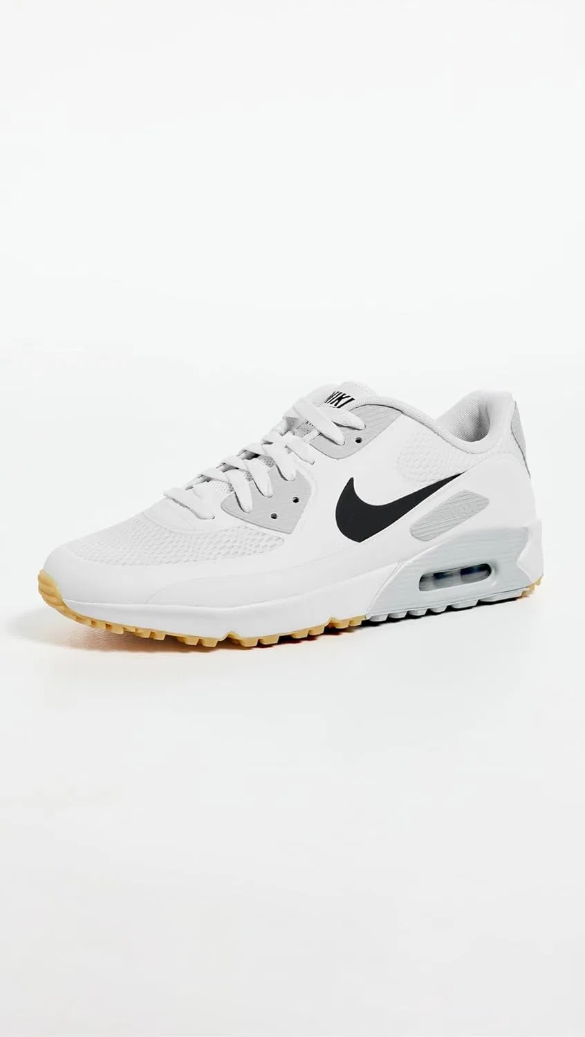 Кроссовки для гольфа Nike Air Max 90G (HV9305-001, черно-белые) — фото 2