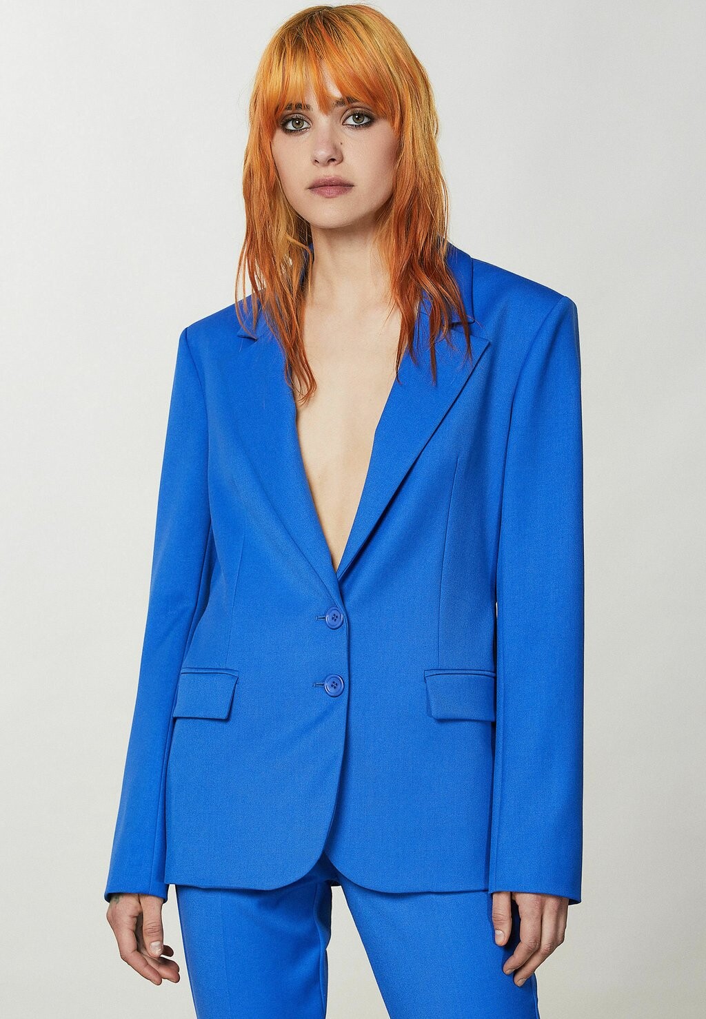 

Блейзер Two-Button Patrizia Pepe, цвет blue ray