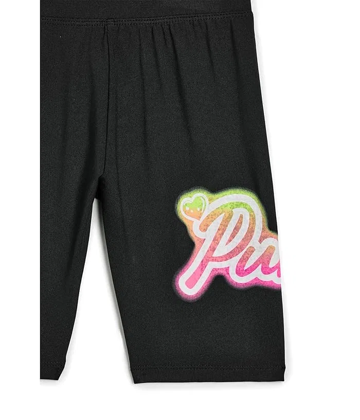Шорты велосипедки Airbrushed Biker Shorts PUMA Kids, Black — фото 3
