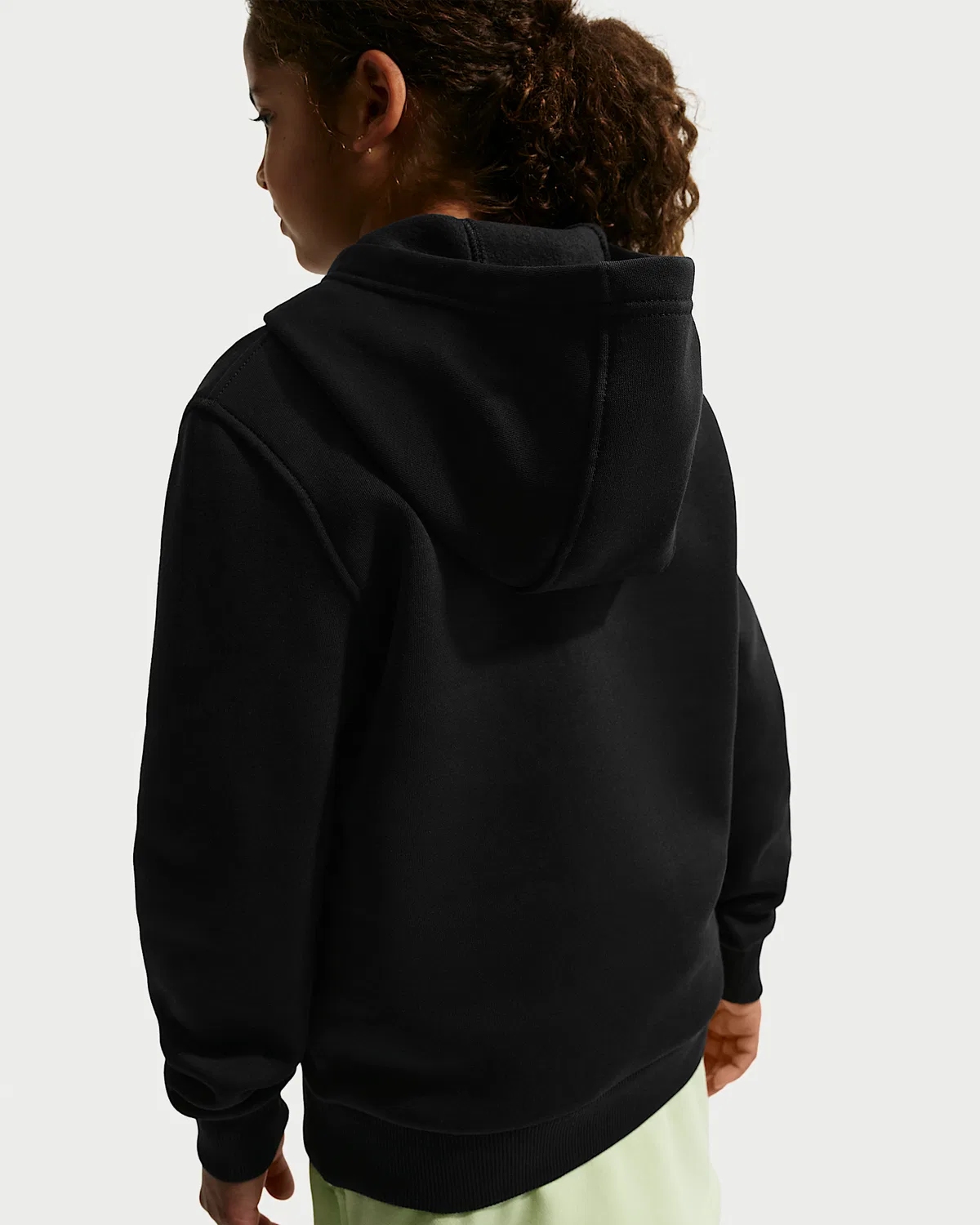 Детская худи Nike Sportswear Club Fleece, Black — фото 4