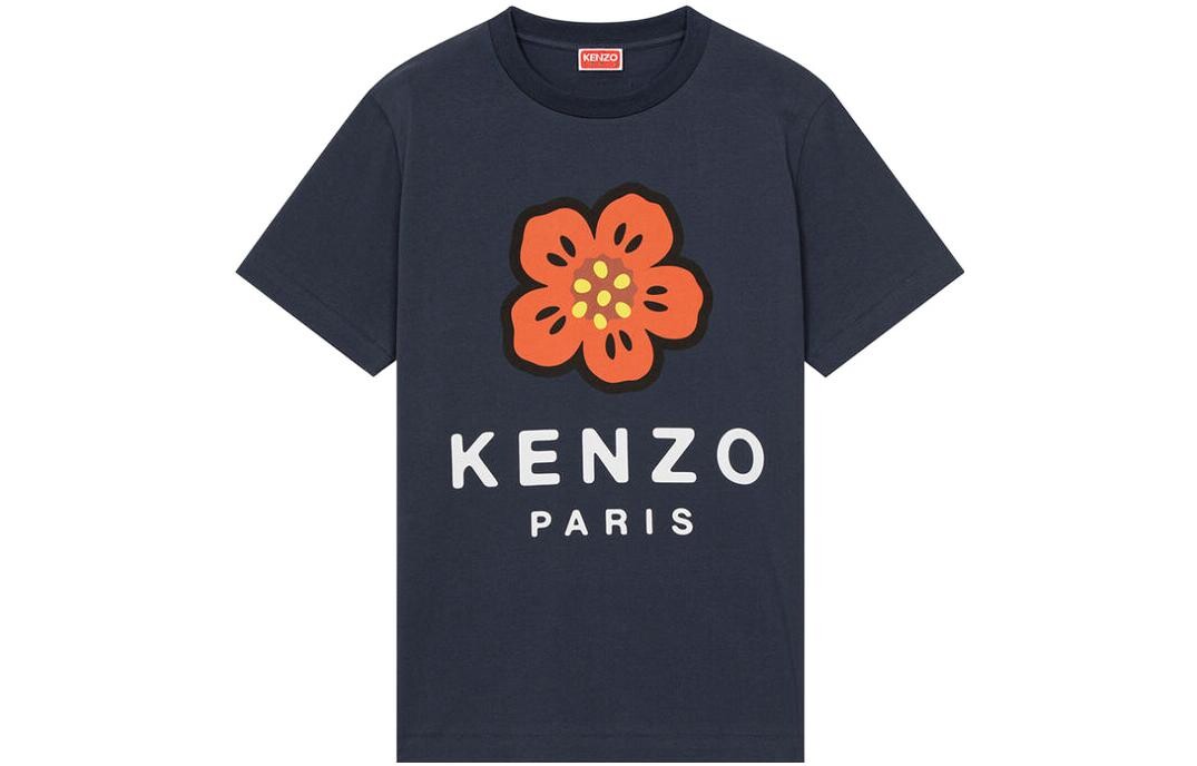 

Футболка женская Kenzo, темно-синий