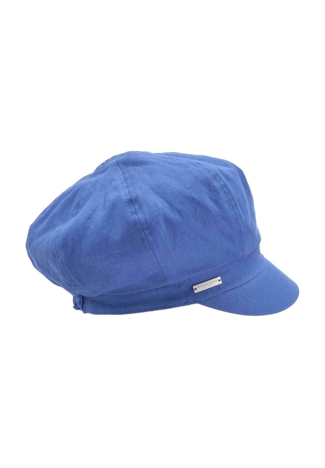 

Кепка Newsboy из хлопковой ткани 54961-0 SEEBERGER, цвет Stahl One Size