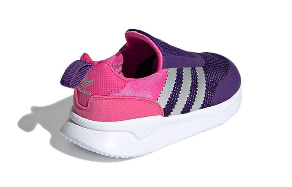 Кроссовки оригинал zx 360 i Adidas, фиолетовый — фото 4