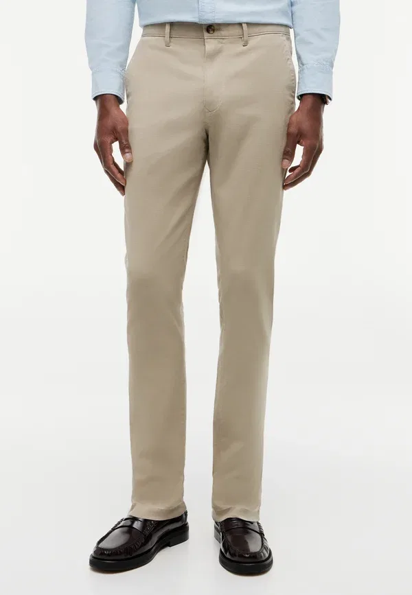 Брюки из хлопка с эластаном Bleecker Tommy Hilfiger, Batique Khaki, хаки