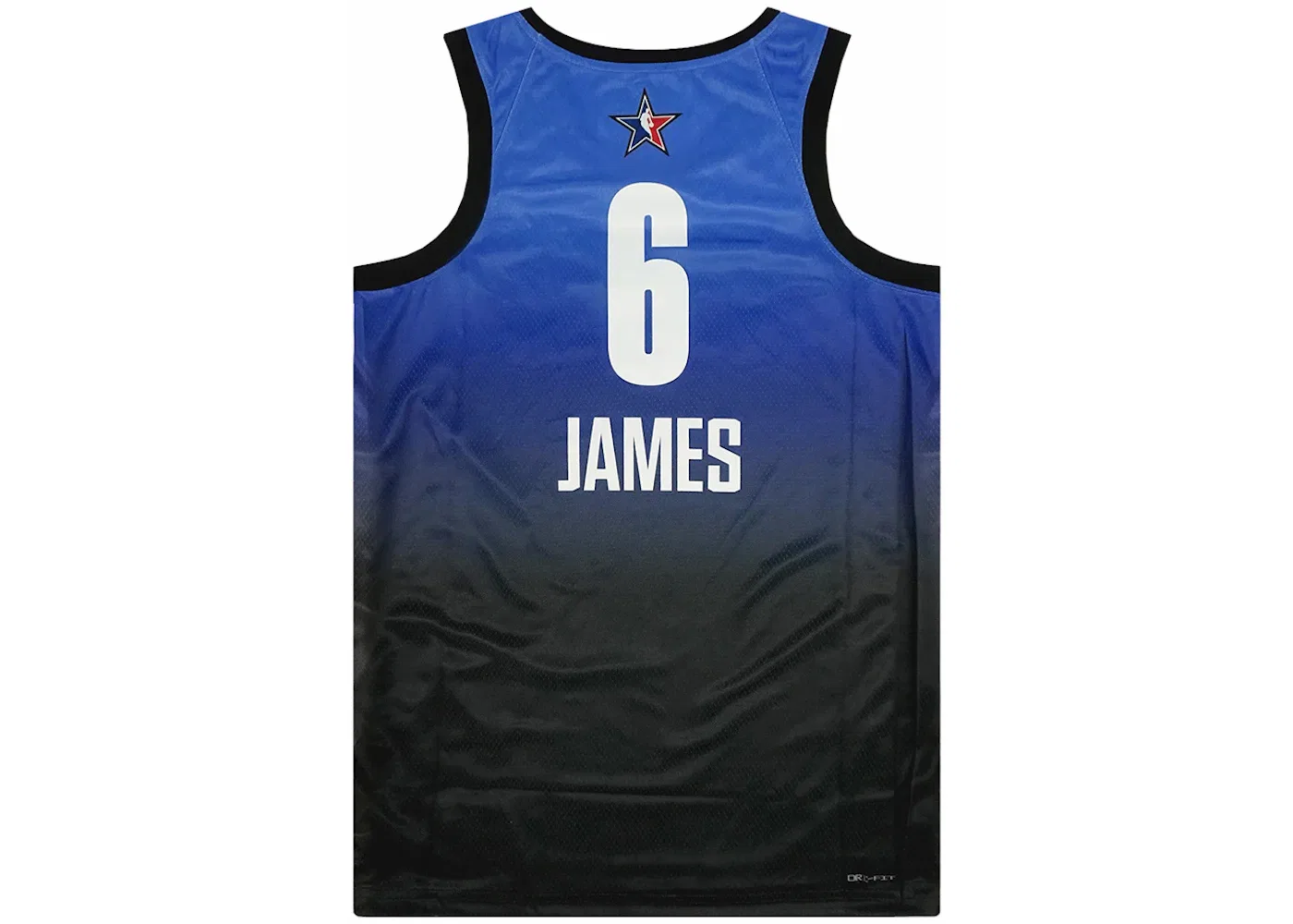 Мужская джерси Nike NBA All-Star Lebron James 2023 Dri-FIT, Cloud Blue/Black — фото 2
