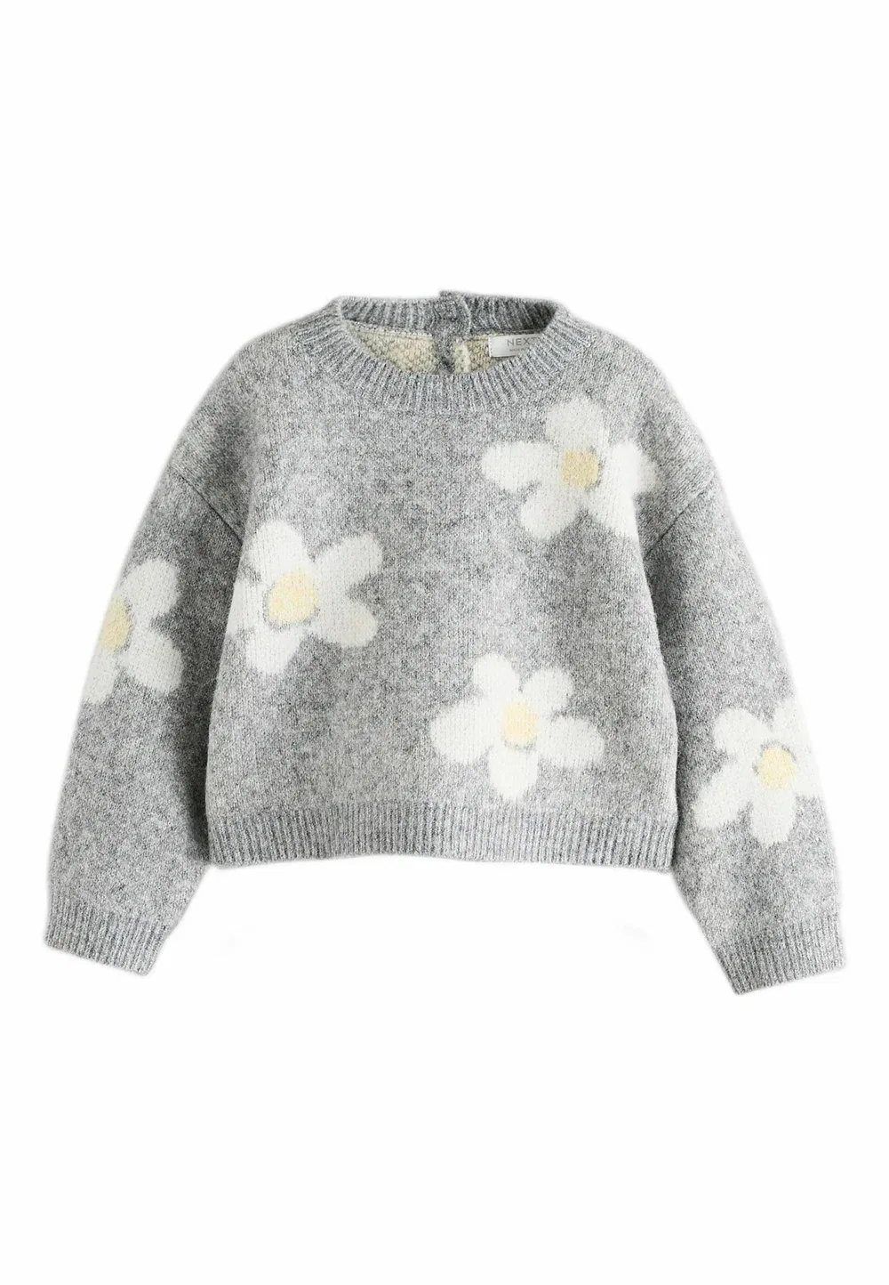 Комплект из джемпера и брюк стандартного кроя Next, Grey Daisy — фото 2