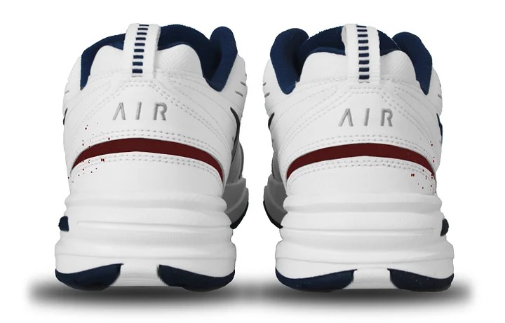 Кастомизированные кроссовки Nike Air Monarch 4 Chunky Sneakers Unisex, черный/белый — фото 4