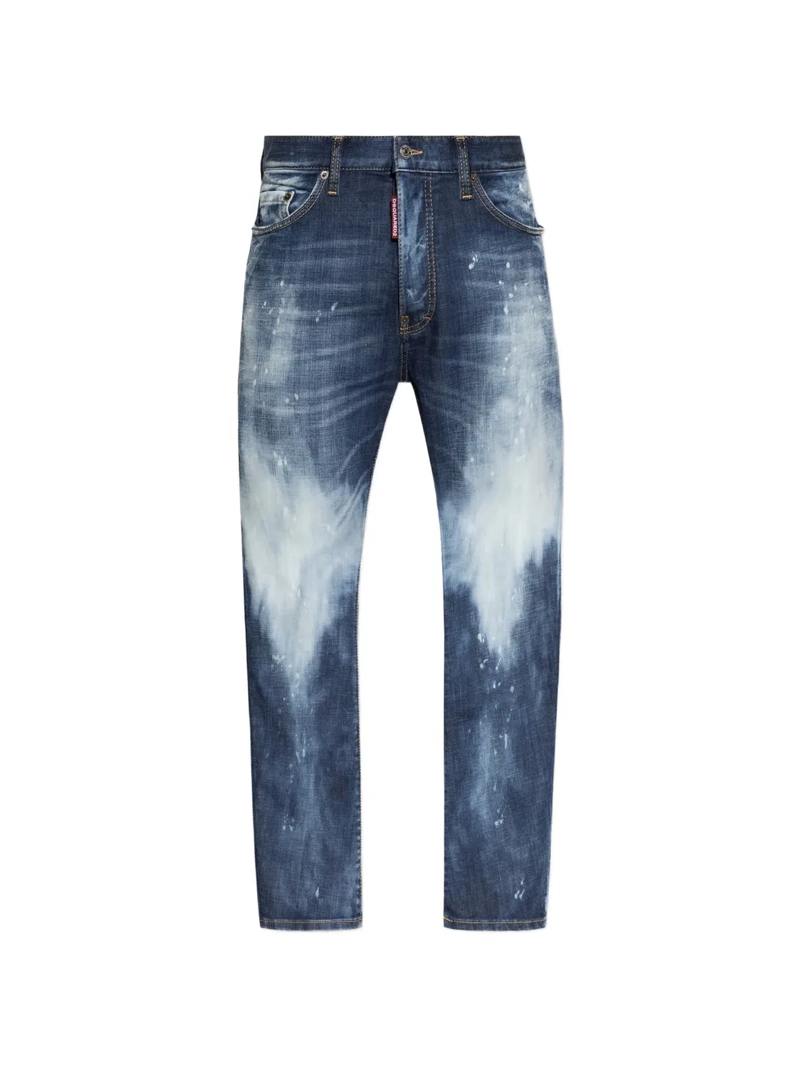 Джинсы Skiers Medium Cloudy Bro синие DSQUARED2, синий