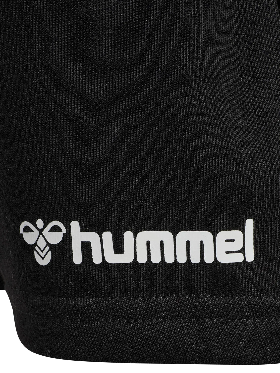 Детские шорты из футера с регулируемой талией Hmlmover Lifestyle Hummel, Schwarz — фото 4