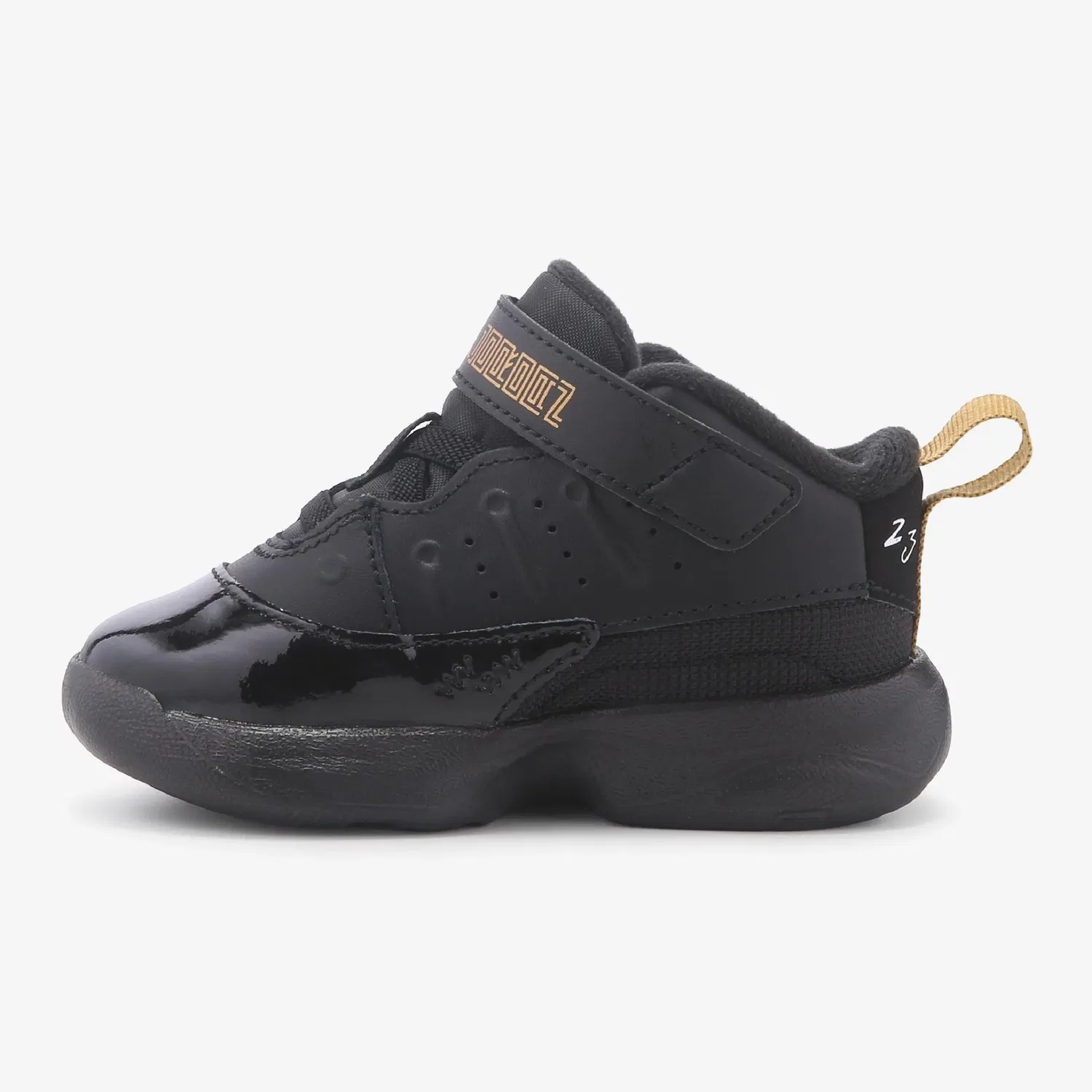 Детские кроссовки Max Aura 7 Mid для малышей Jordan, Black/Gold — фото 2