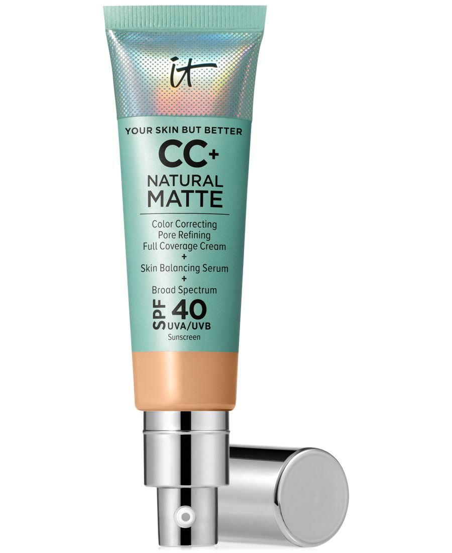 

CC+ кремовая матирующая тональная основа SPF 40 IT Cosmetics, цвет medium
