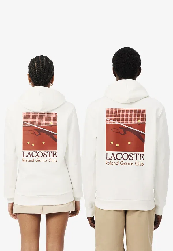 Худи Lacoste унисекс, базовый, черный