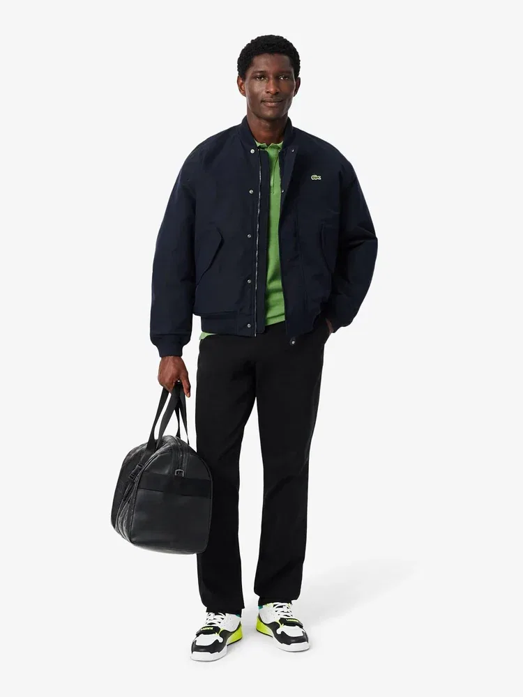 Чинос мужские Regular Fit LACOSTE, Black — фото 4