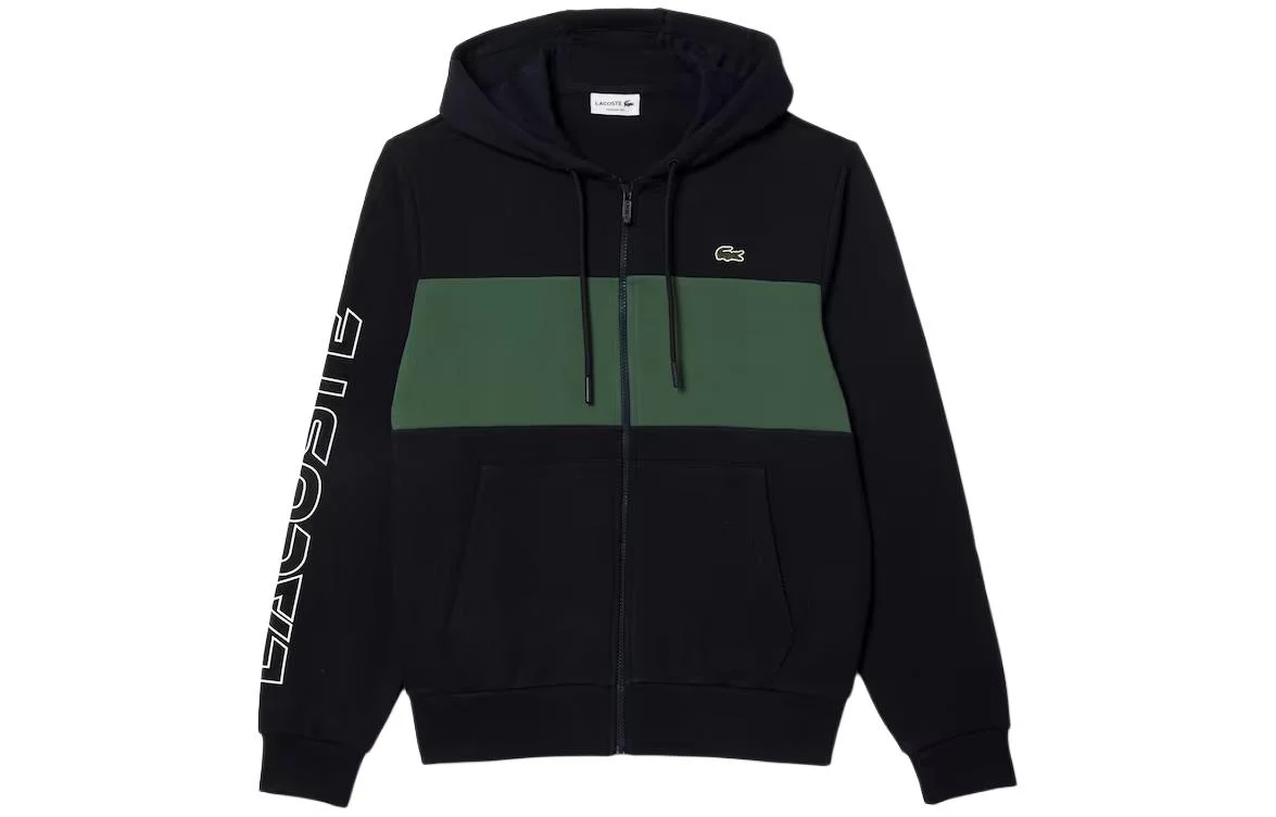LACOSTE Свитшот мужской темно-зеленый