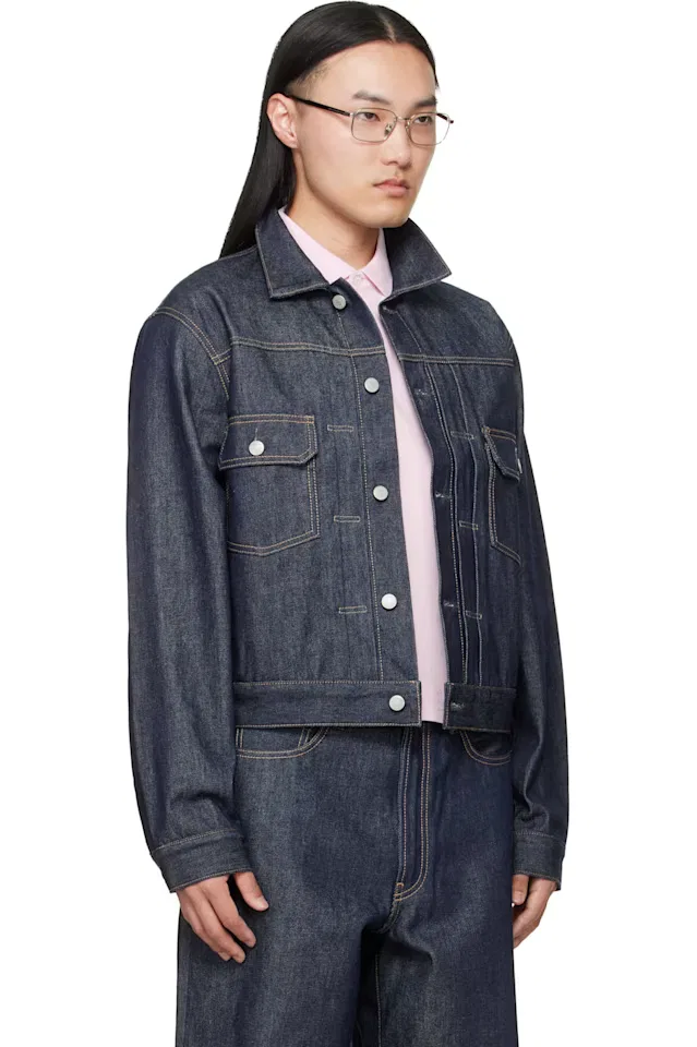 Indigo ryker u новая джинсовая куртка Acne Studios — фото 2
