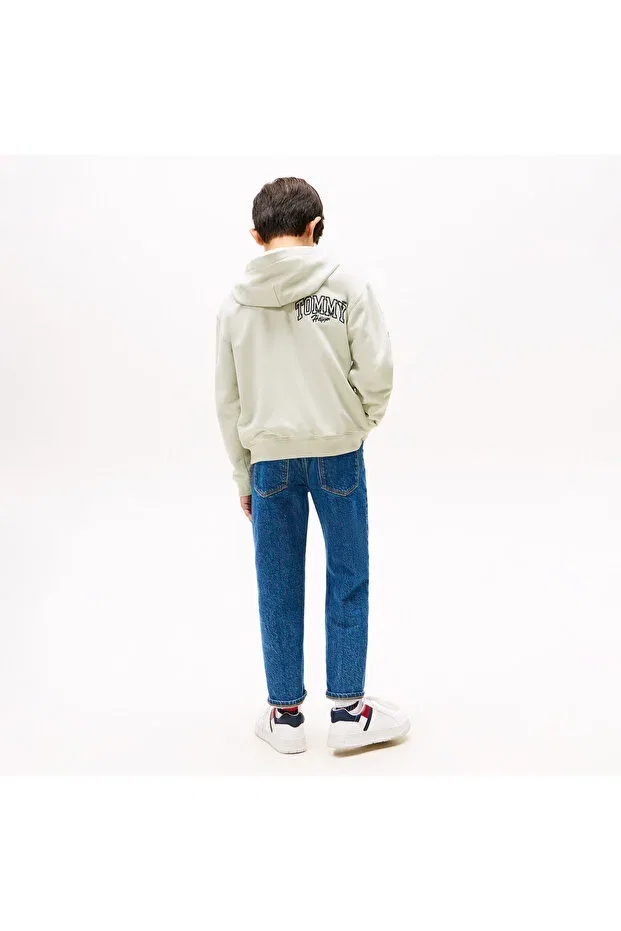 Детские свитшот для девочек с длинным рукавом Tommy Hilfiger, Beige — фото 3
