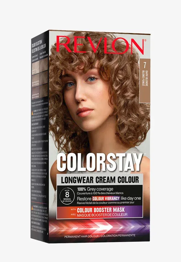 Стойкая краска для волос в виде крема - краситель для волос 165 мл Revlon, цвет blond fonce