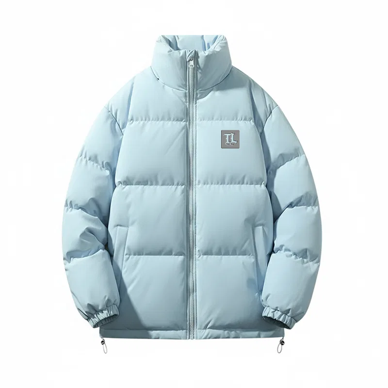 Детская пуховая куртка с высоким воротником Tonlion, Light Blue