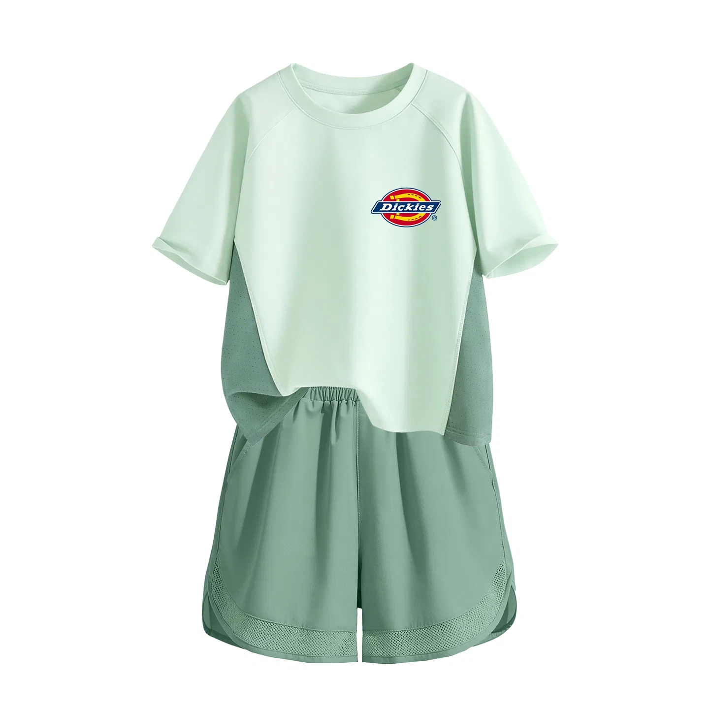 Детский спортивный комплект с коротким рукавом, модель Standard K Pine Myst Green, Dickies, Pine Myst Green