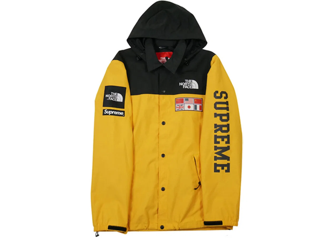 Мужская куртка Expedition Coaches Supreme The North Face, Yellow
