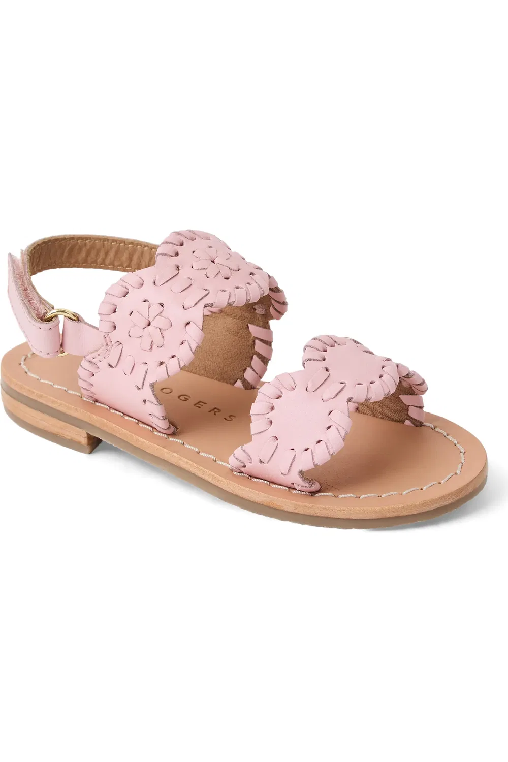 Сандалии детские с регулируемым ремешком Lauren Jack Rogers, Chalk Pink