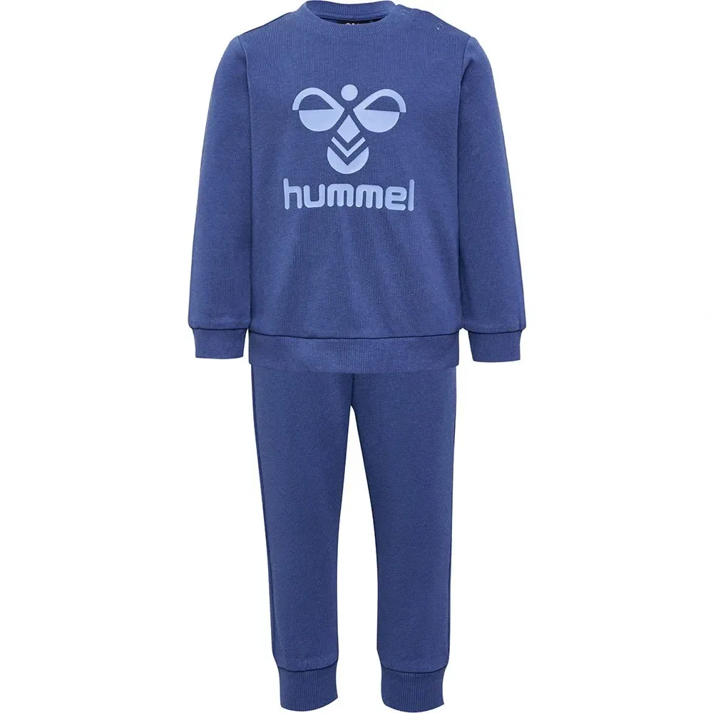 Детский спортивный костюм из хлопка Arine Hummel, Blue