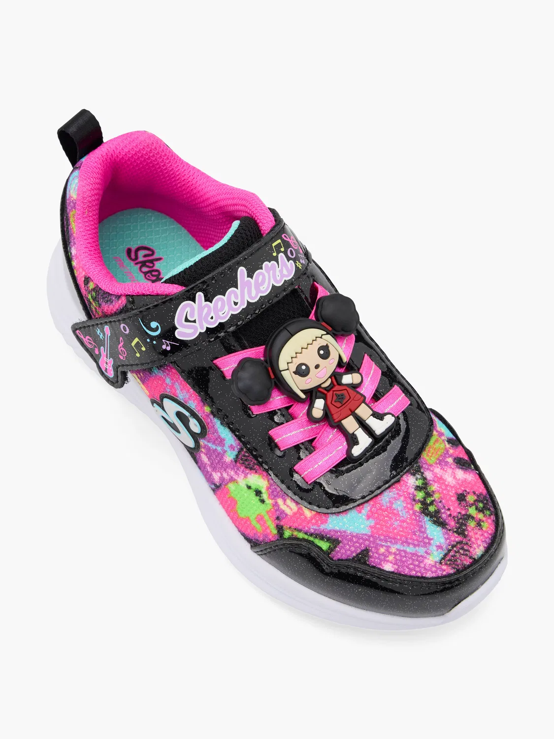 Детские кеды Skechers GILLIAN, черный — фото 2