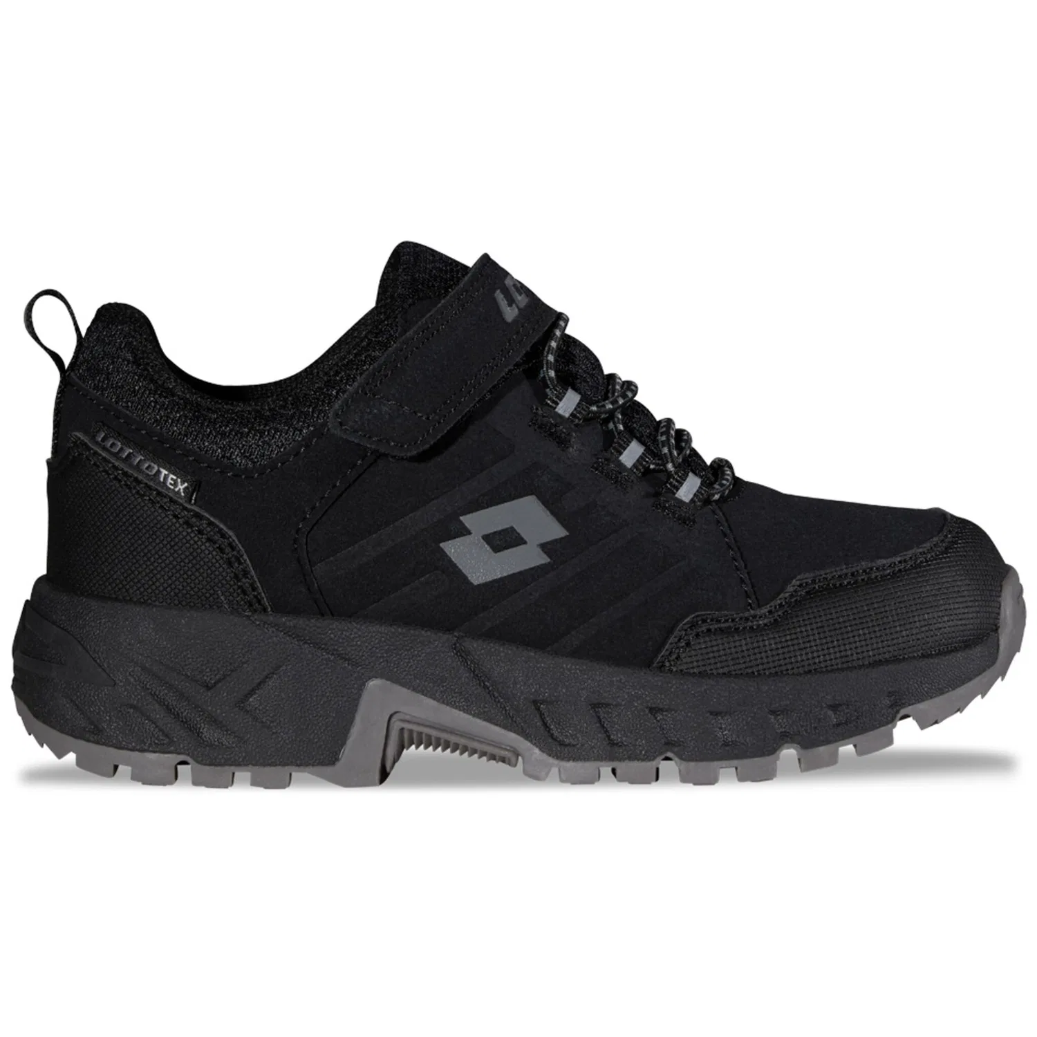 Детские ботинки для активного отдыха Lotto, Black-Grey