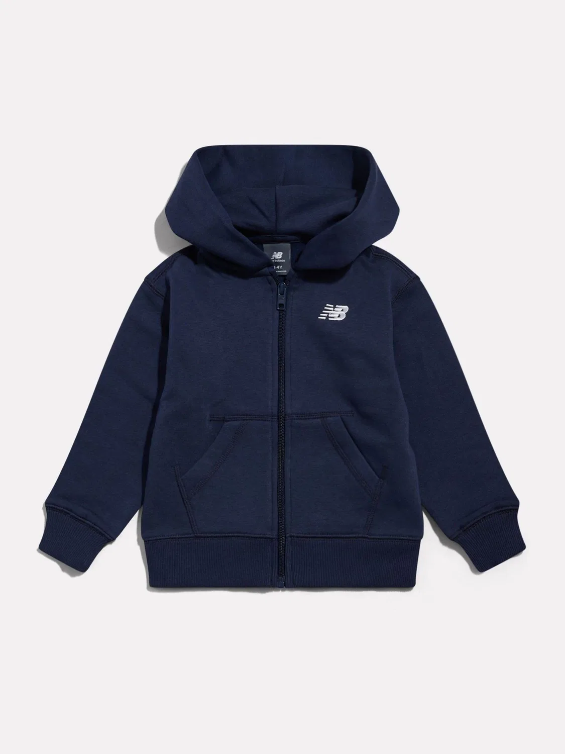 Толстовка на молнии New Balance, синяя