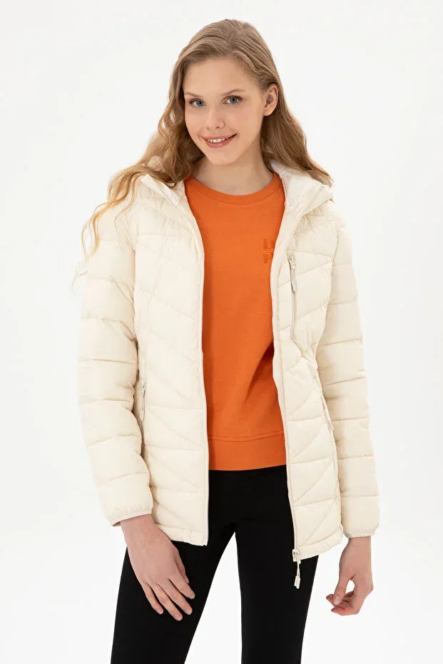 Женское пальто с капюшоном U.S. Polo Assn., Multicolor