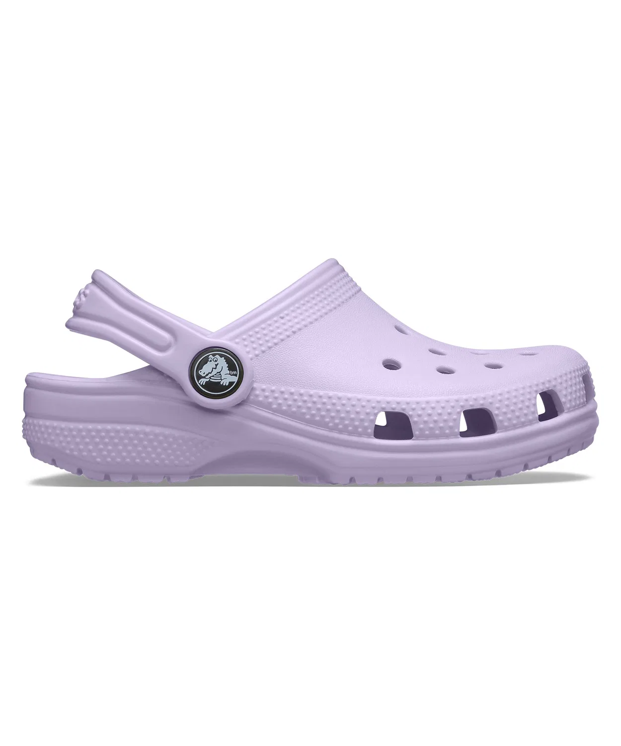Детские сабо с ремешком Classic Clog crocs, Лавандовый — фото 2