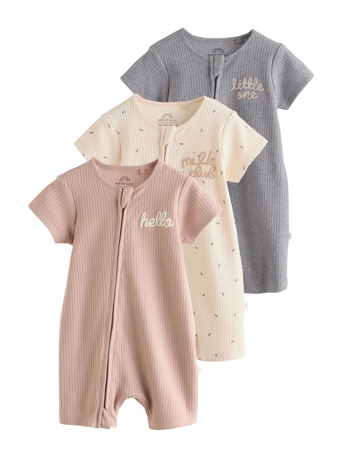 Комбинезон/Боди Next, Cream/Camel/Dark Grey