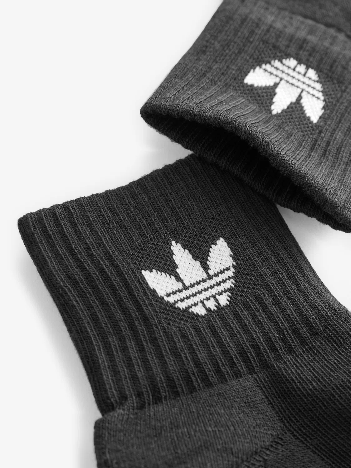 Носки средней высоты, 6 пар, adidas Originals, черный — фото 4