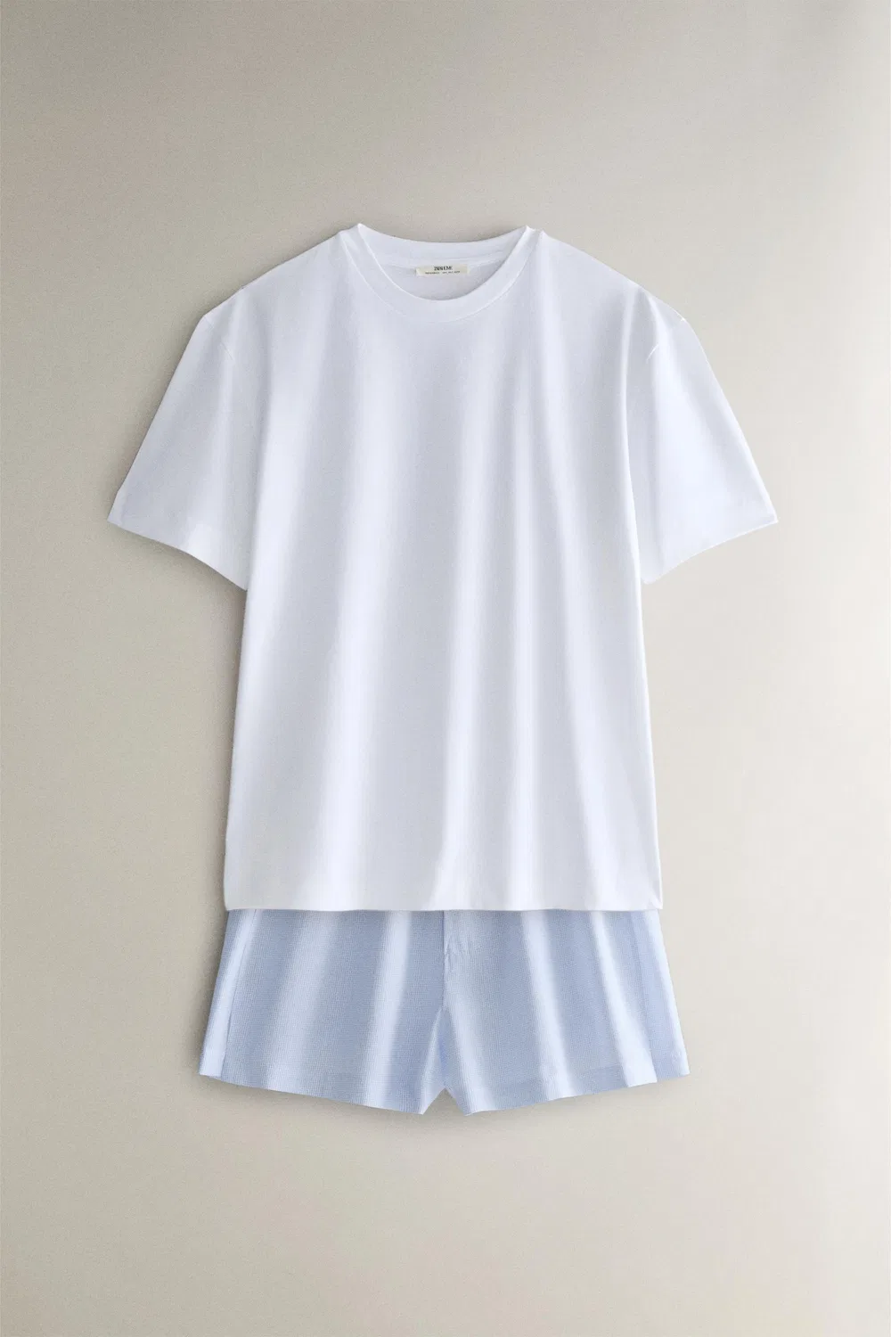 Комплект футболки и шорт ZARA, Blue